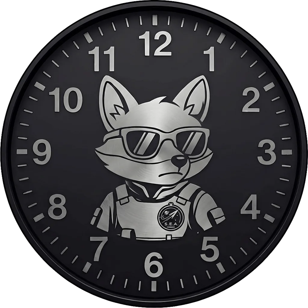 Sparky Desktop Clock